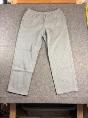 Vintage Nike Men’s L Gray Sweat Pants Embroidered Swoosh